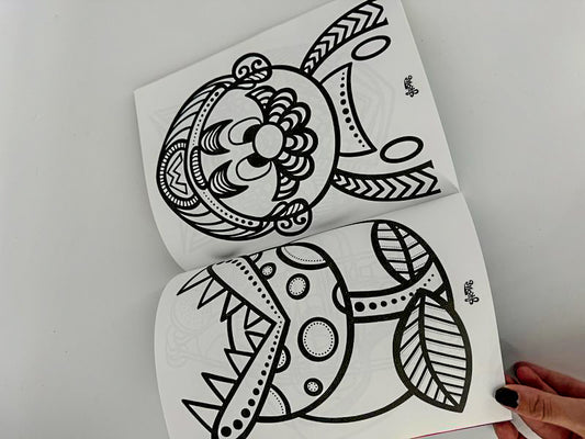 Within Her Coloring Book by Mandy Grotie