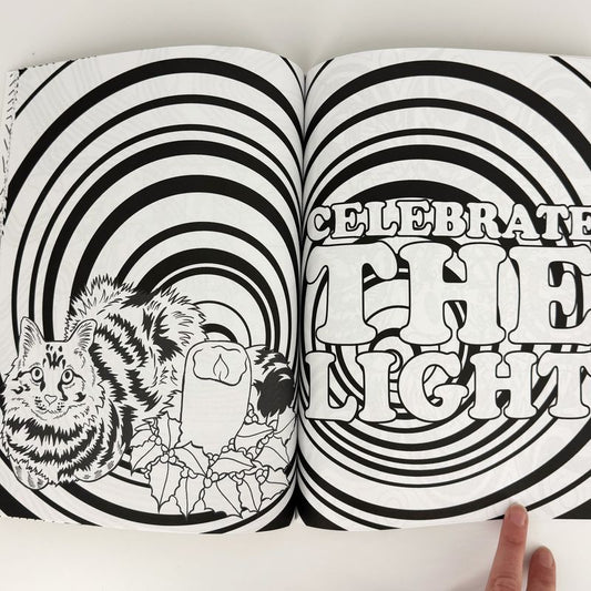 Depression Cats 2 Coloring Book by Cat Champion