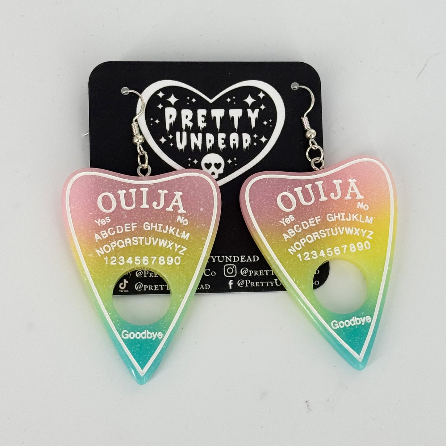 Planchette Earrings By Pretty Undead