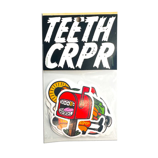 TEETH CRPR Sticker Pack
