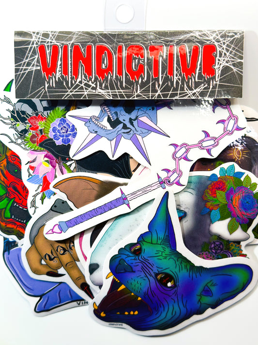 Sticker Pack by Vindictive