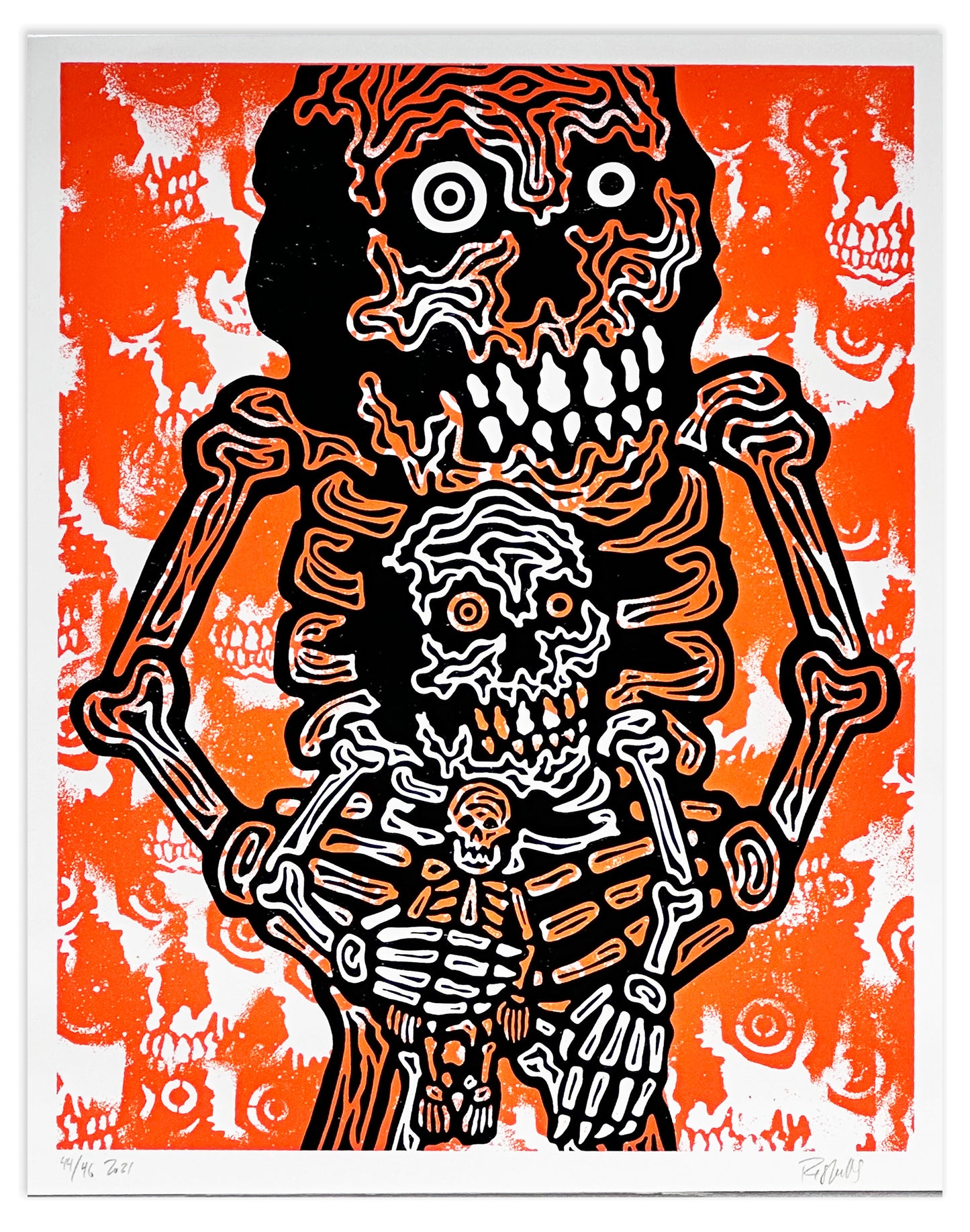RX Skulls -Skeletons Print