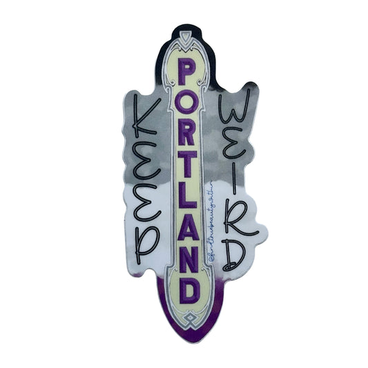 Keep Portland Weird - Pride Sticker