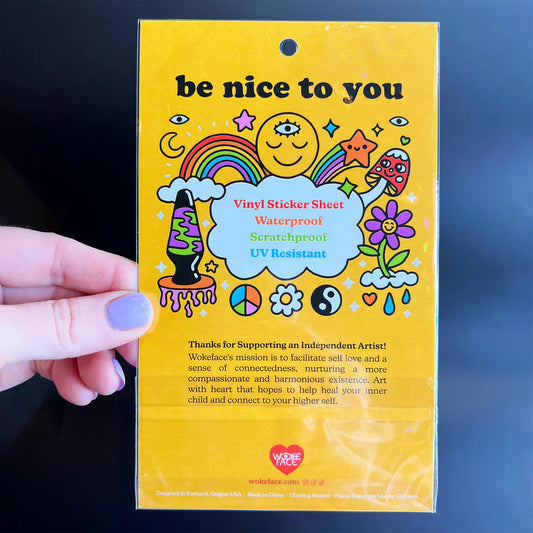 Trip Sticker Sheet by Wokeface