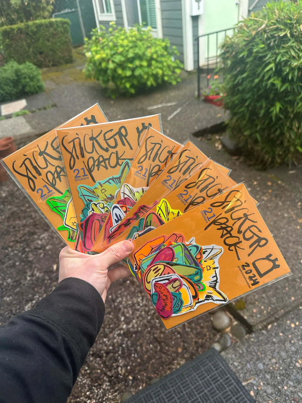 @Halfcirclethreelines: 2024 Sticker Pack