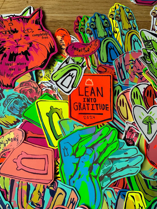 @Halfcirclethreelines: 2024 Sticker Pack