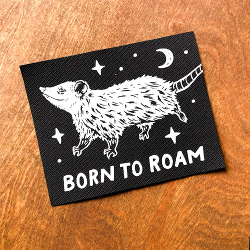 Born To Roam Patch by Print Ritual