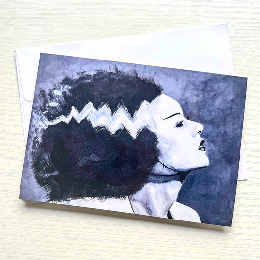 Bride Greeting Card by Krystlesaurus
