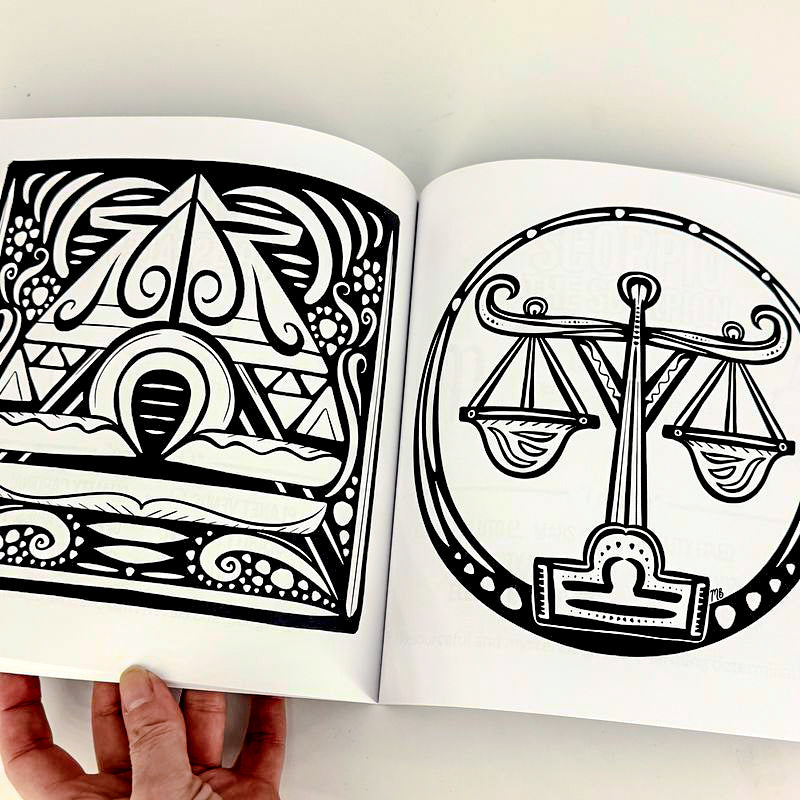 Coloring The Cosmos Coloring Book By Mackenzie Bakewell
