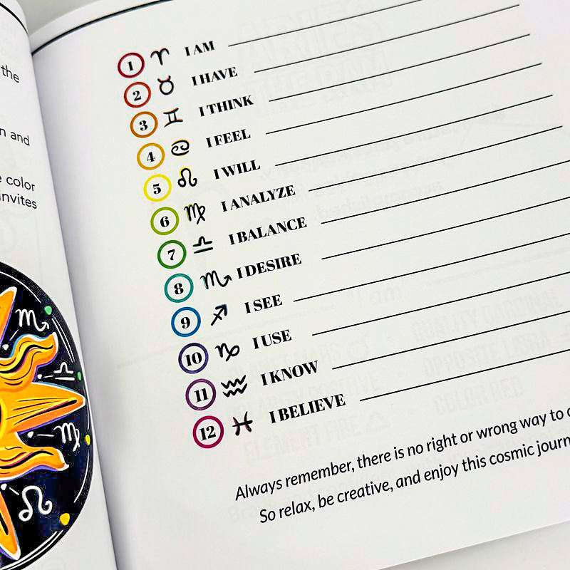 Coloring The Cosmos Coloring Book By Mackenzie Bakewell