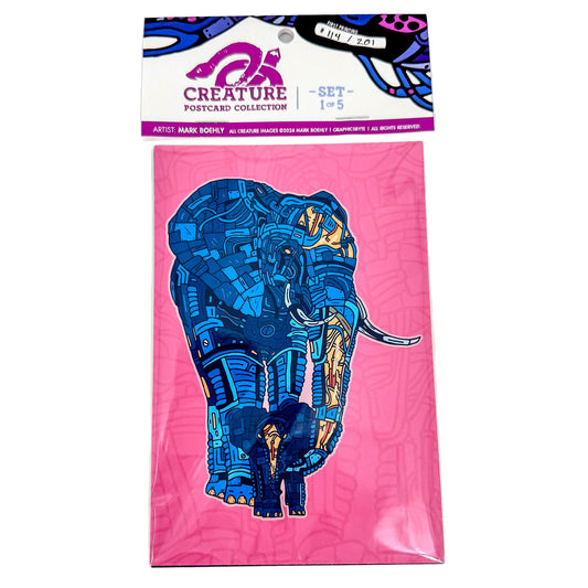 Creature Postcard Collection 1 of 5 by Mark Boehly
