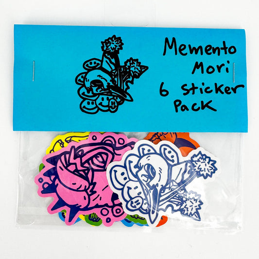 Memento Mori 6 Sticker Pack 