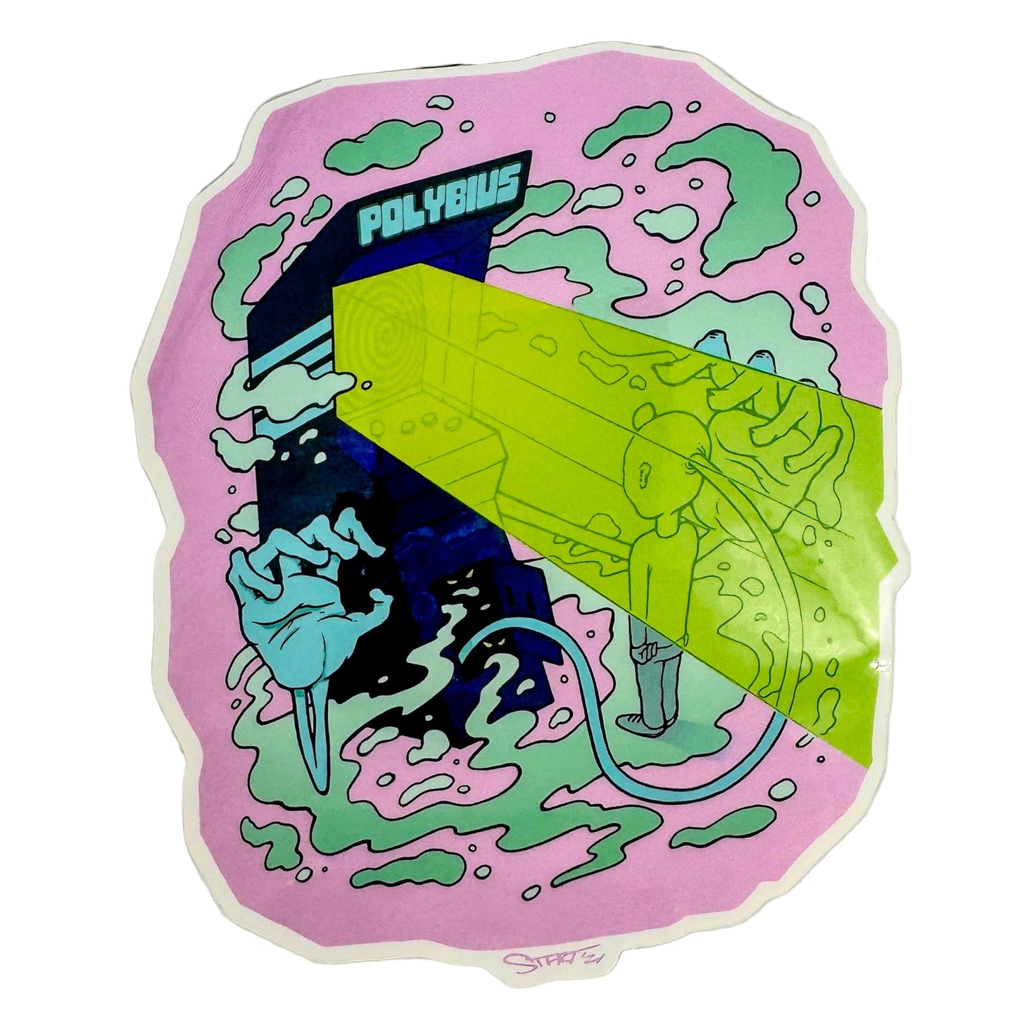 Polubius Sticker by StreetFartz