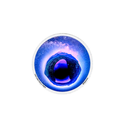 Lost Lake Starry Night Sticker by Lil Planets