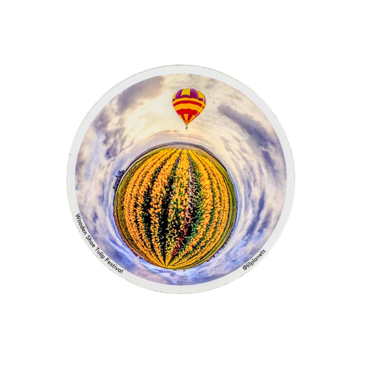 Wooden Show Tulip Festival Sticker by Lil Planets