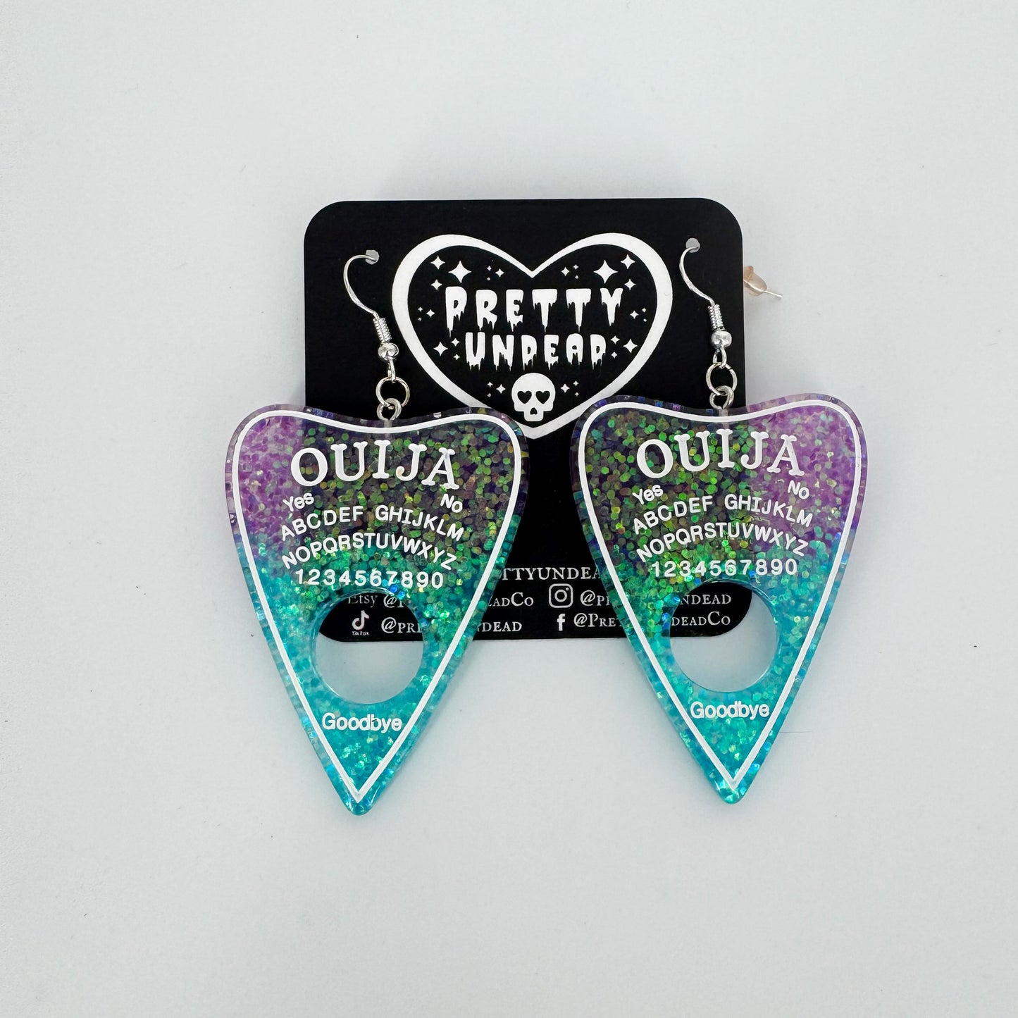 Planchette Earrings By Pretty Undead