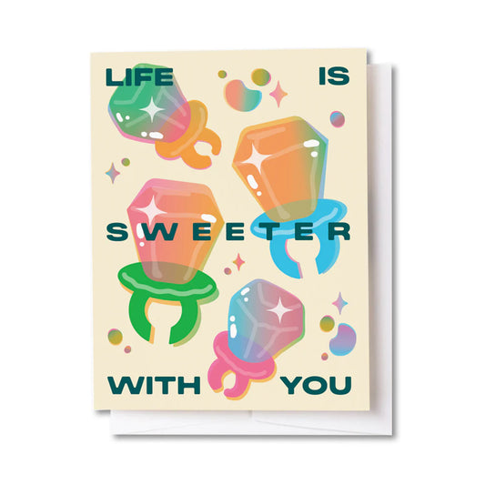 "Life Is Sweeter Candy" Card