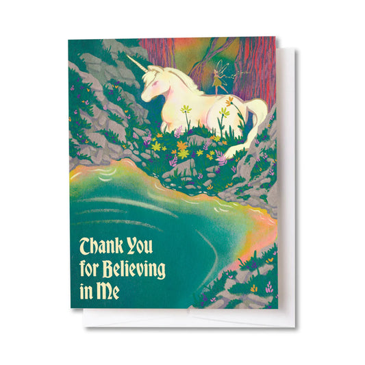 "Thank You" Unicorn Card