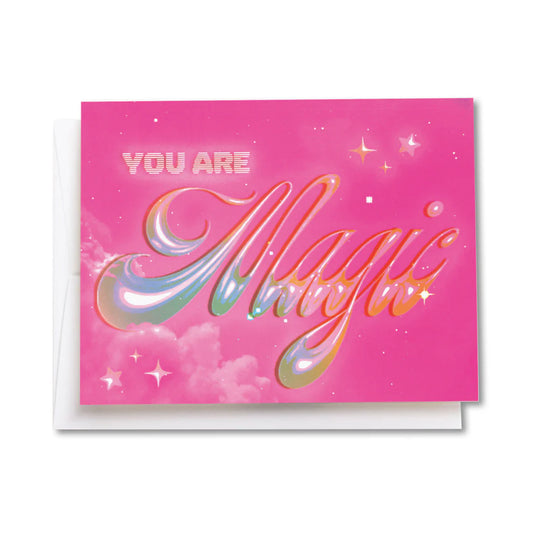 "You Are Magic" Clouds Card