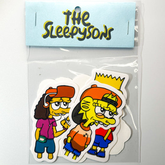 The Sleepysons Sticker Pack