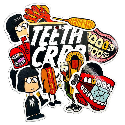 TEETH CRPR Sticker Pack