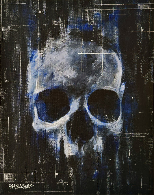Chaotic Demise Print by Krystlesaurus