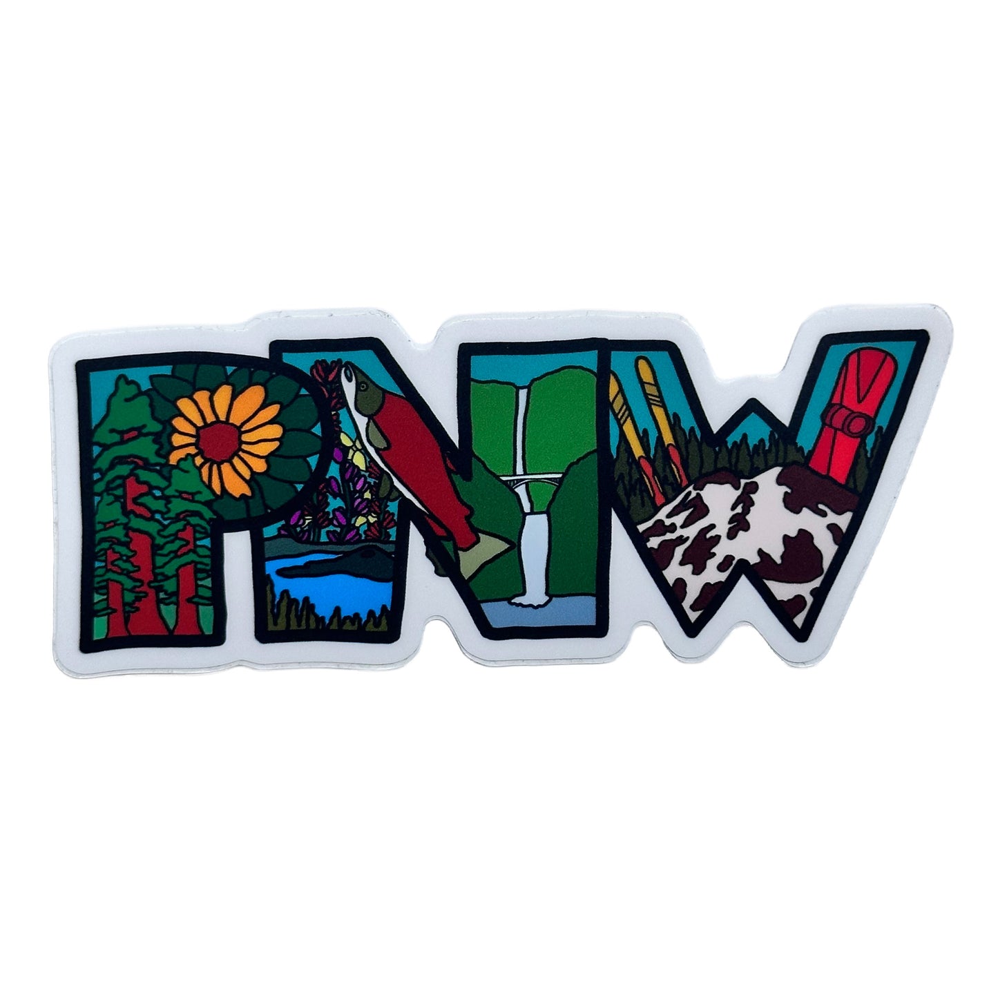 PNW Diecut - Sticker