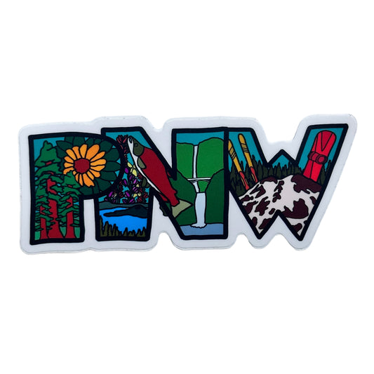 PNW Diecut - Sticker