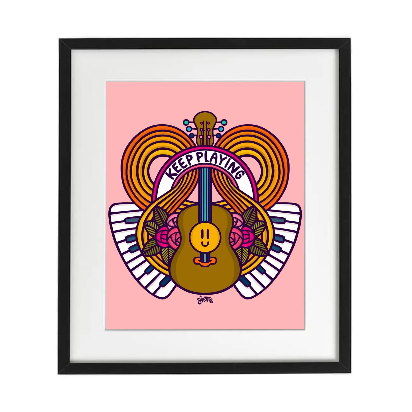 Keep Playing - Print