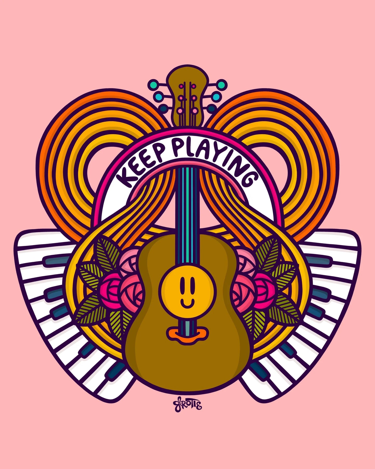 Keep Playing - Print