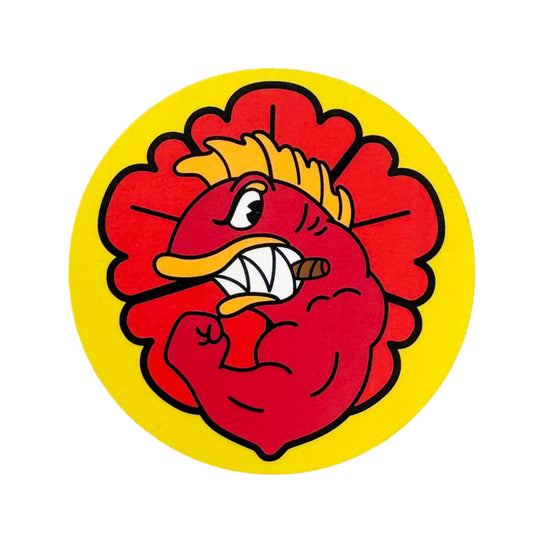 Hellfish Sticker by Penguin on the Rox