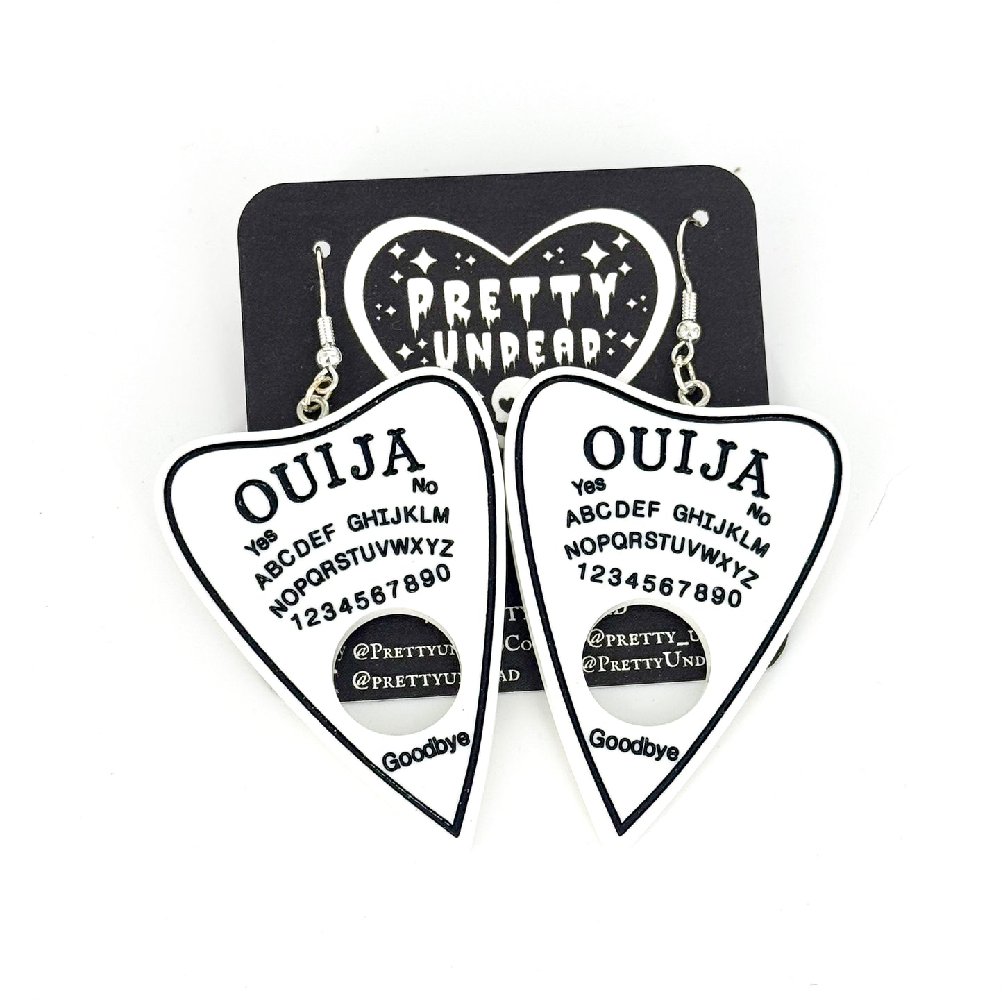 Planchette Earrings By Pretty Undead