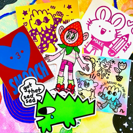 Ruthie The Robot Sticker Pack