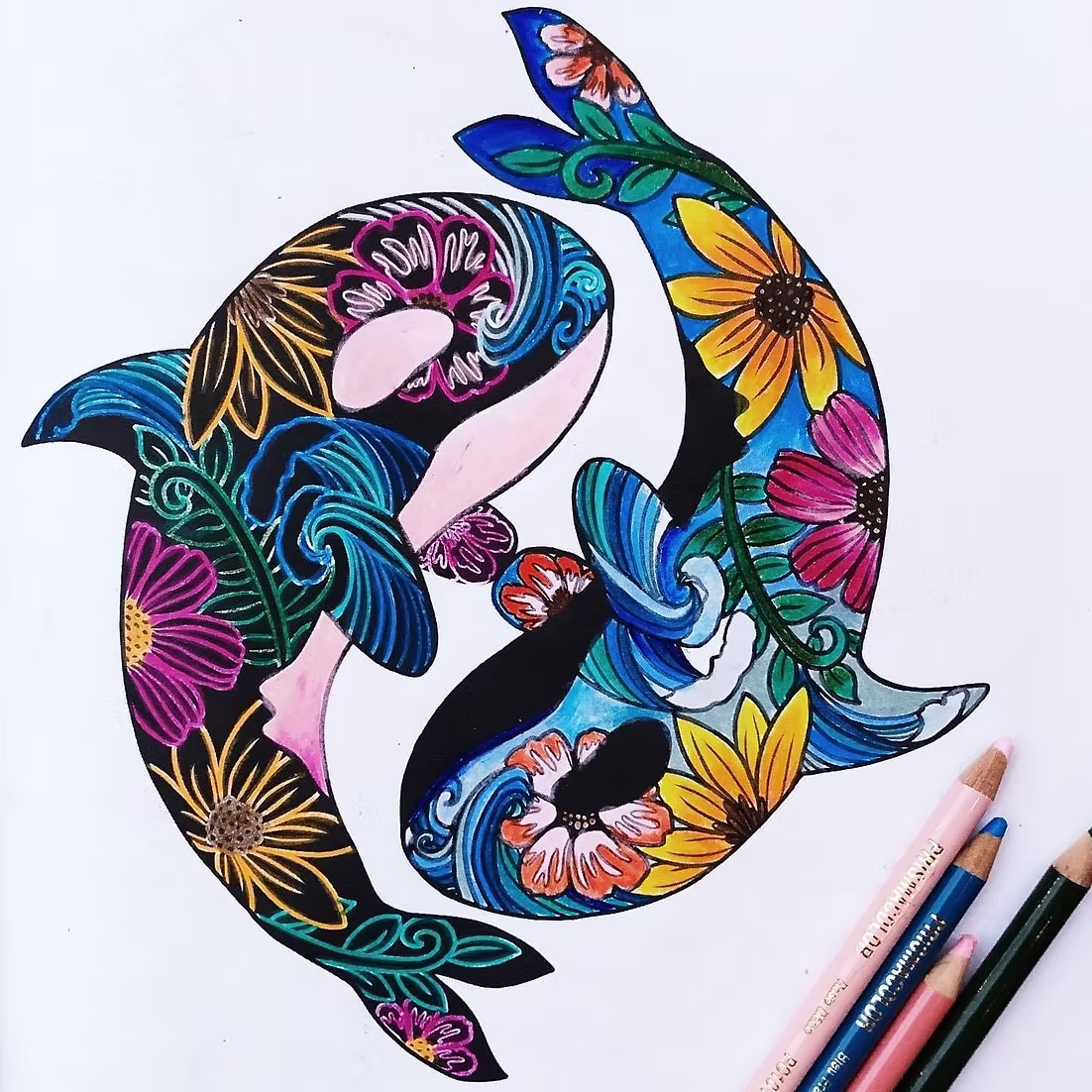 Magic Ocean: A Coloring Book by Karen Sue Chen