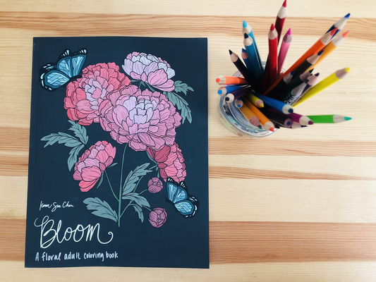 Bloom: A Coloring Book by Karen Sue Chen