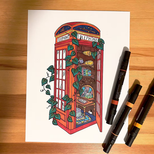 Tiny Curiosites: A Coloring Book by Karen Sue Chen