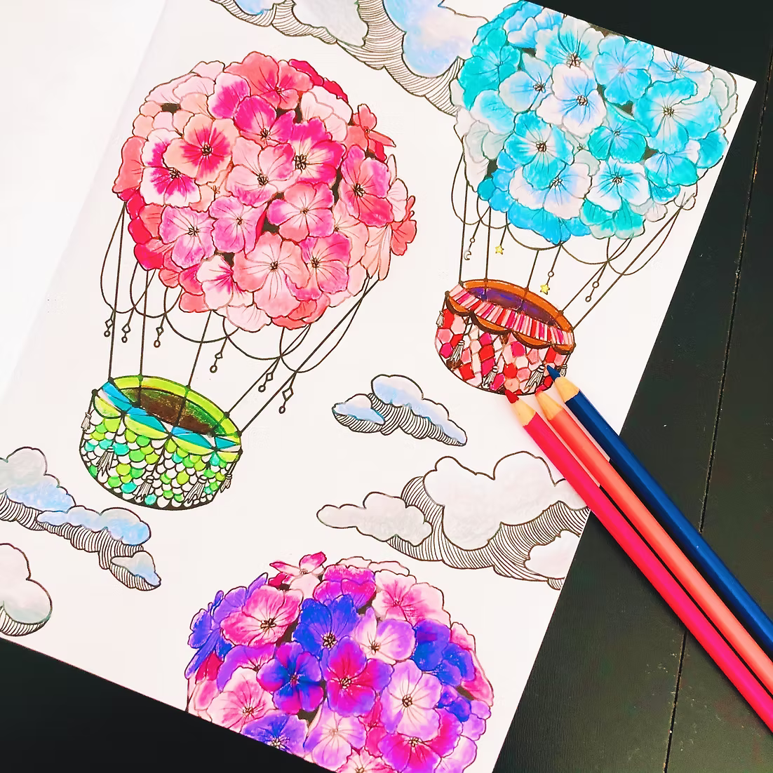 Bloom: A Coloring Book by Karen Sue Chen