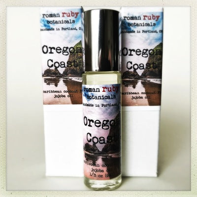 Oregon Coast Oil by Roman Ruby