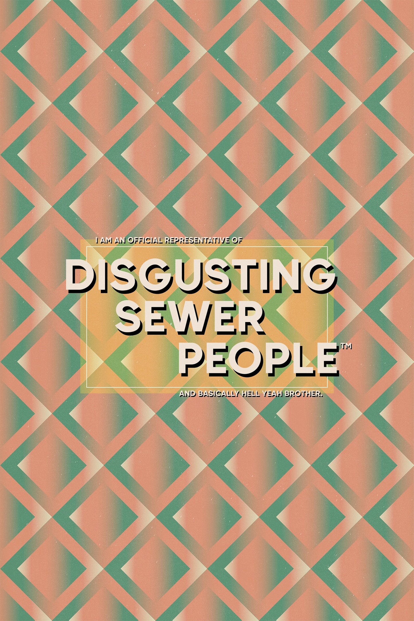 Disgusting Sewer People - Poster
