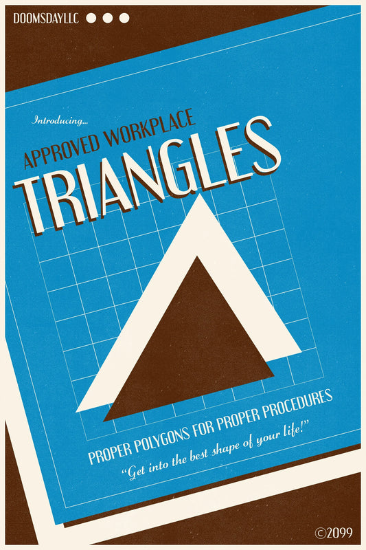Approved Workplace Triangles - Poster