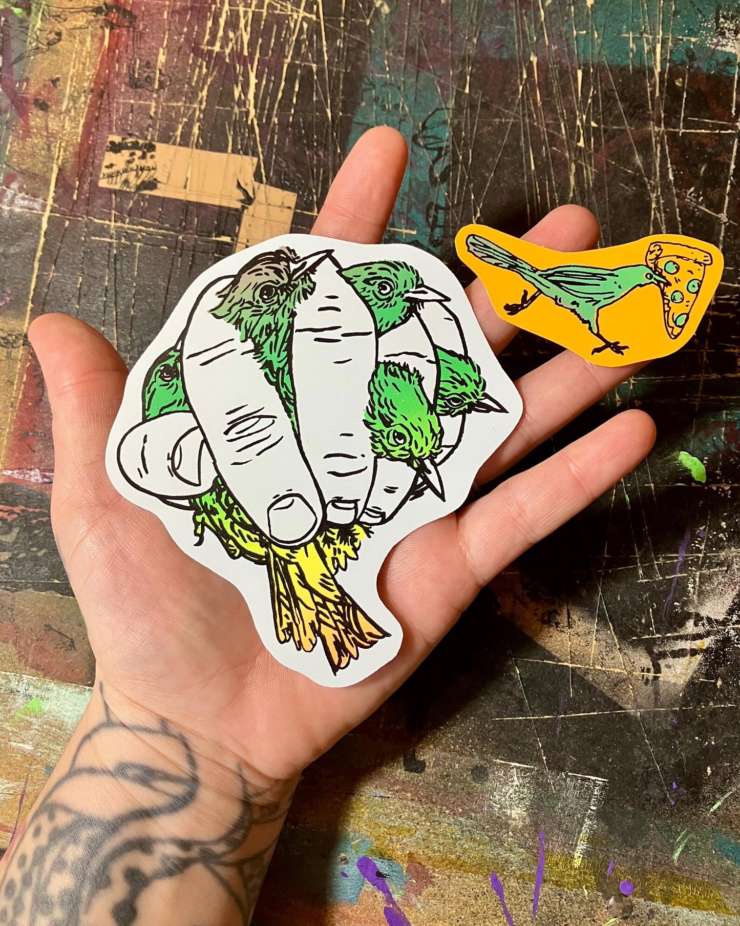 Hidden Stash: Party Mix 7-Sticker Pack