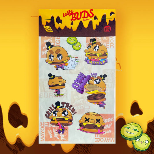 tasteBUDS Series 1 - Sticker Pack by DSDW